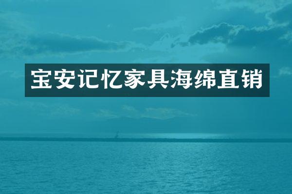 宝安记忆家具海绵直销