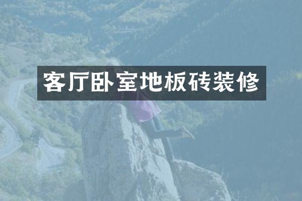 客厅卧室地板砖装修