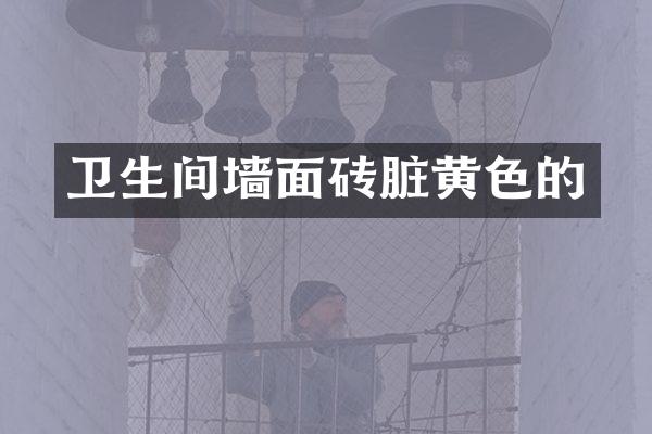 卫生间墙面砖脏黄色的