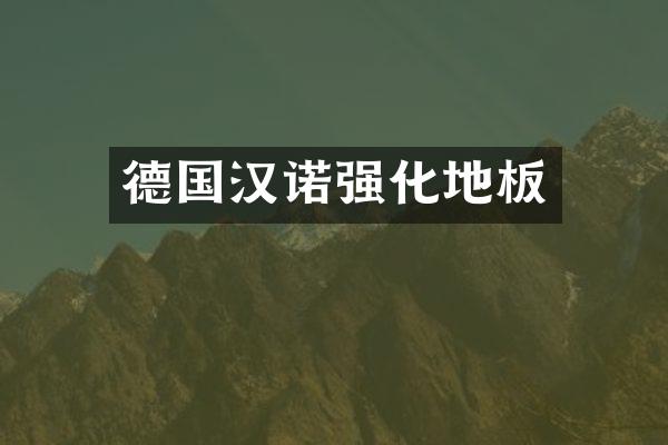 德国汉诺强化地板