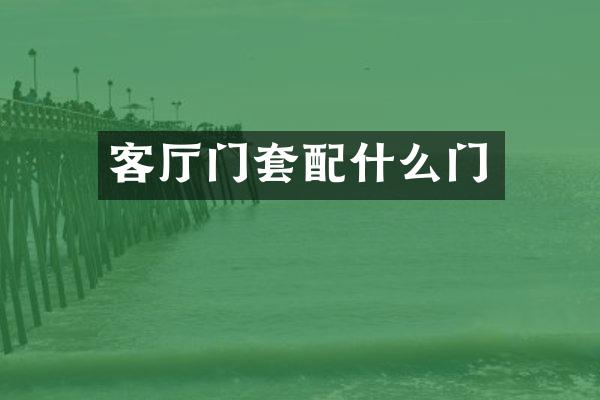 客厅门套配什么门