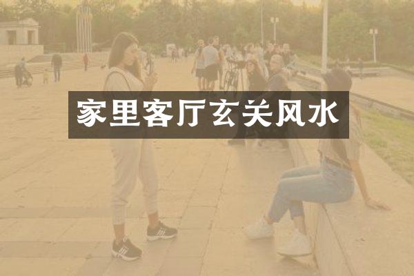 家里客厅玄关风水
