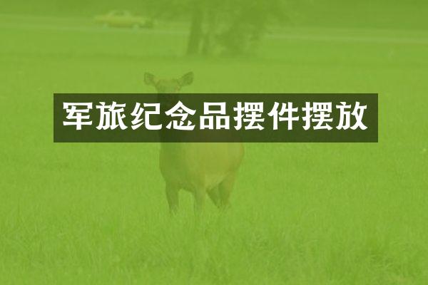 军旅纪念品摆件摆放