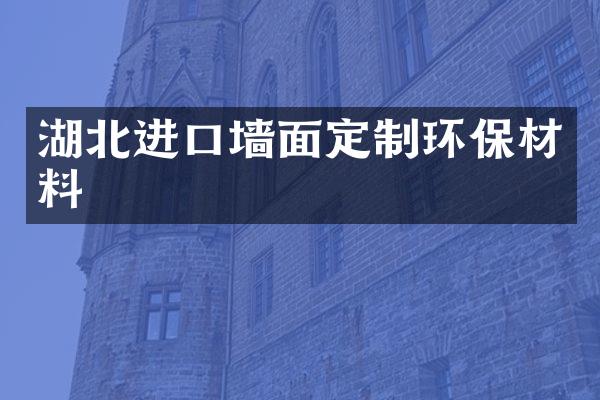 湖北进口墙面定制环保材料