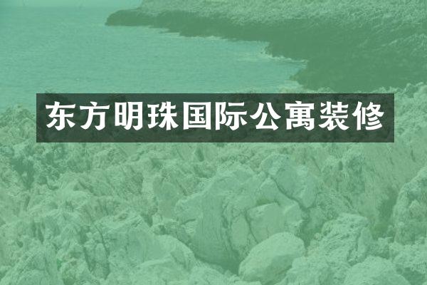 东方明珠国际公寓装修