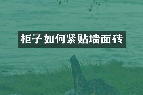 柜子如何紧贴墙面砖
