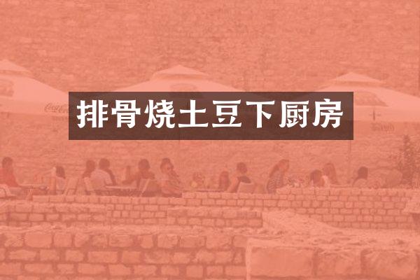 排骨烧土豆下厨房