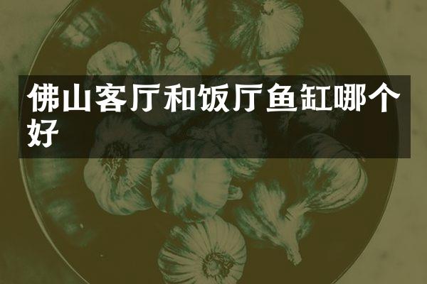 佛山客厅和饭厅鱼缸哪个好