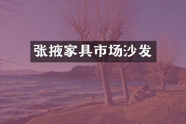 张掖家具市场沙发