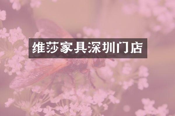 维莎家具深圳门店