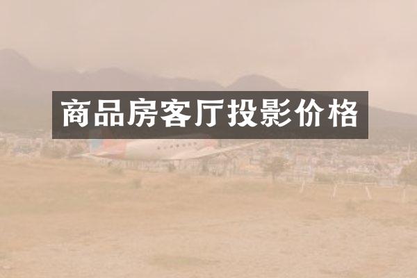 商品房客厅投影价格