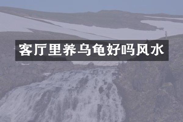 客厅里养乌龟好吗风水