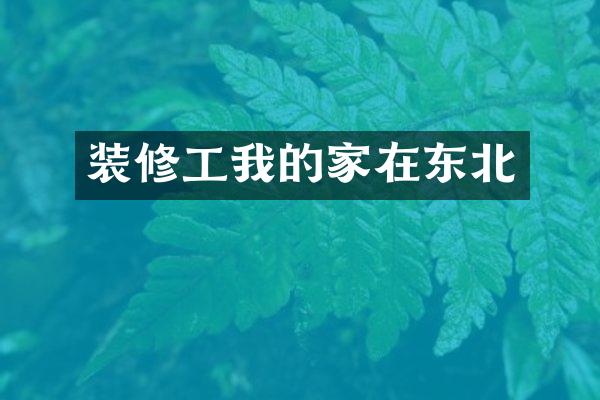 装修工我的家在东北