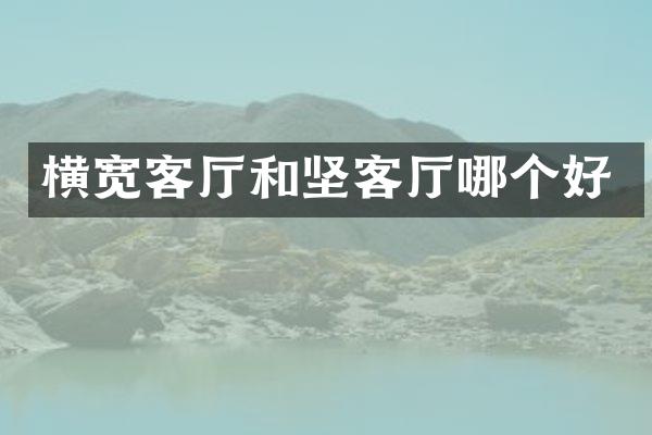 横宽客厅和坚客厅哪个好