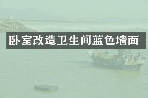 卧室改造卫生间蓝色墙面
