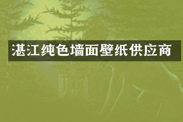湛江纯色墙面壁纸供应商