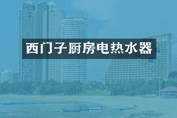 西门子厨房电热水器