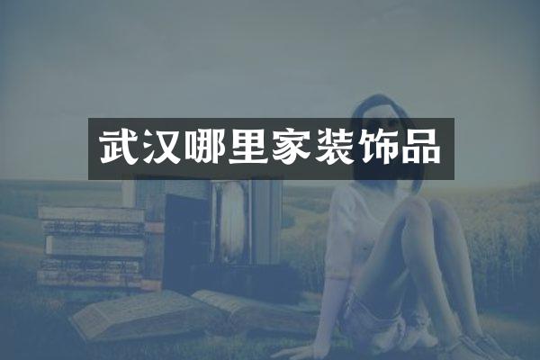 武汉哪里家装饰品