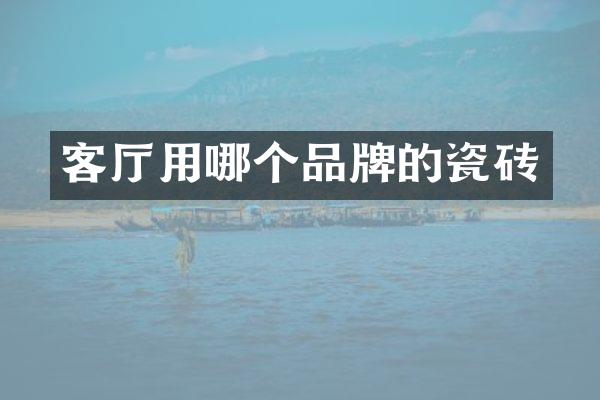 客厅用哪个品牌的瓷砖