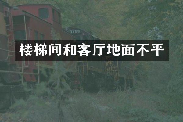 楼梯间和客厅地面不平