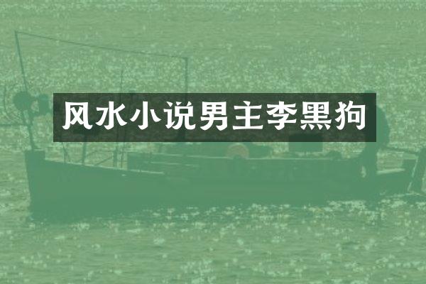 风水小说男主李黑狗