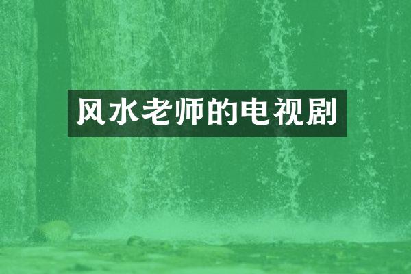风水老师的电视剧