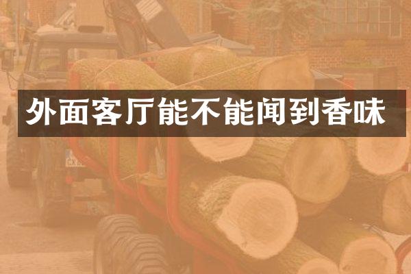 外面客厅能不能闻到香味