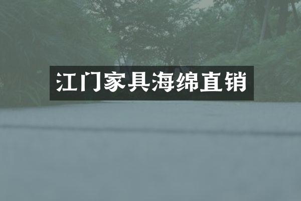 江门家具海绵直销