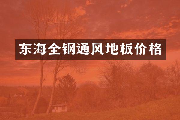 东海全钢通风地板价格