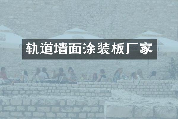 轨道墙面涂装板厂家