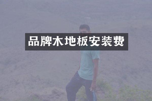 品牌木地板安装费