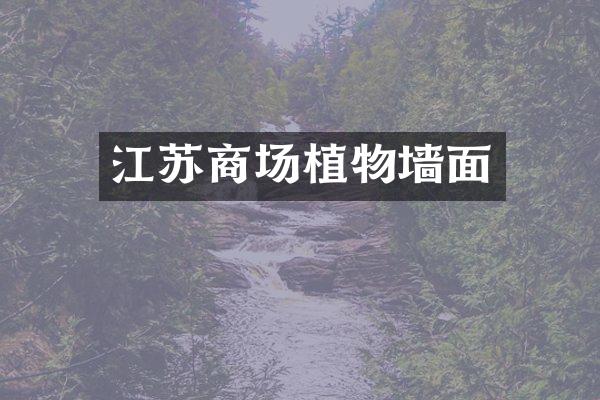 江苏商场植物墙面