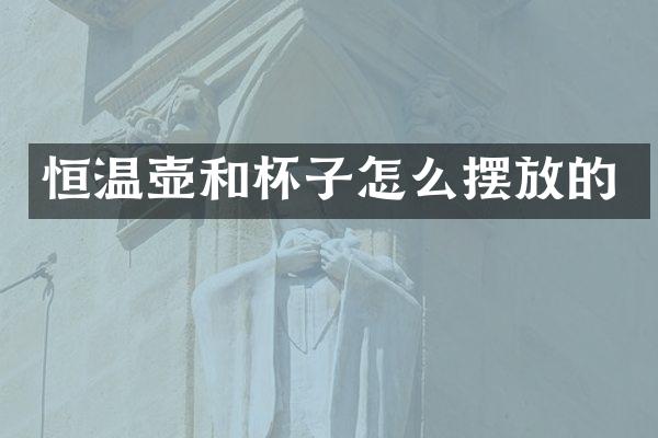 恒温壶和杯子怎么摆放的
