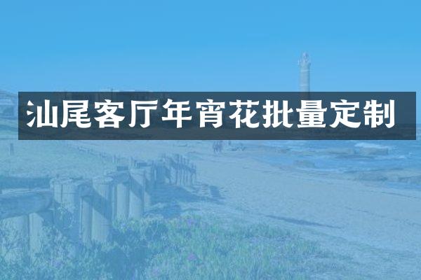汕尾客厅年宵花批量定制