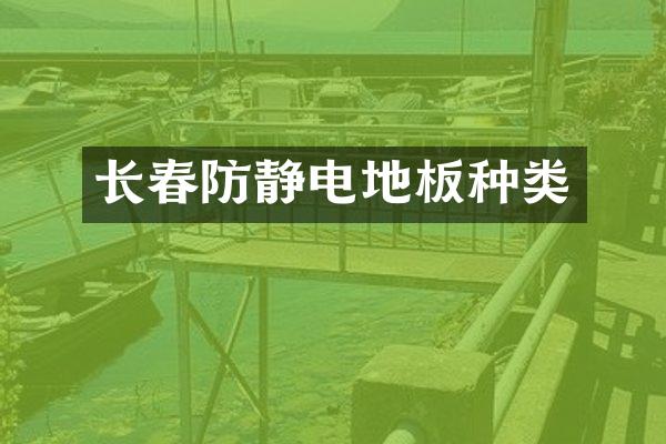 长春防静电地板种类