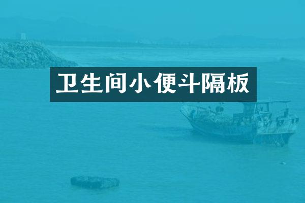 卫生间小便斗隔板