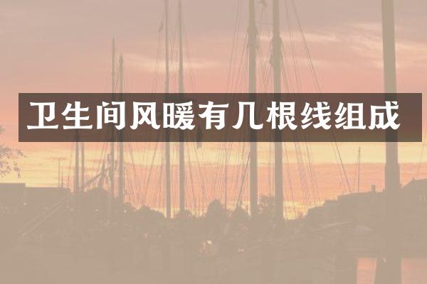 卫生间风暖有几根线组成