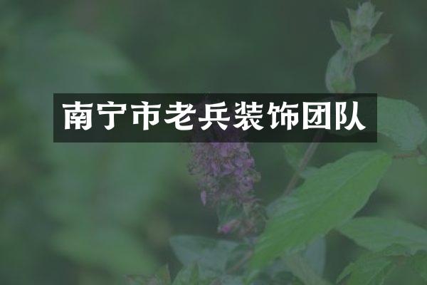 南宁市老兵装饰团队
