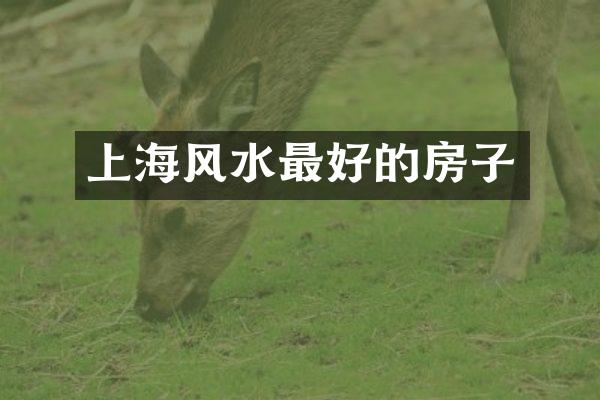 上海风水最好的房子