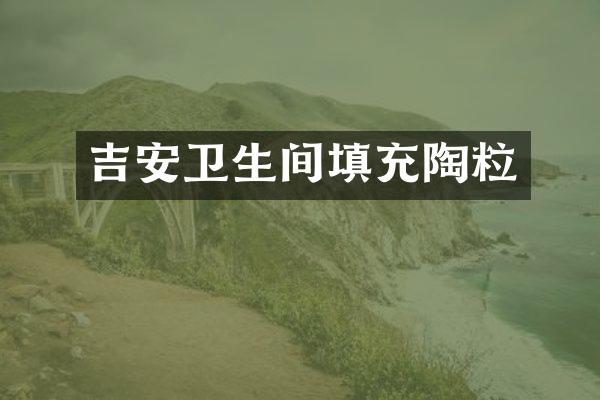 吉安卫生间填充陶粒
