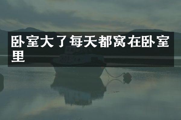 卧室大了每天都窝在卧室里