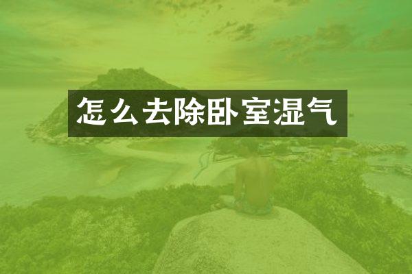 怎么去除卧室湿气