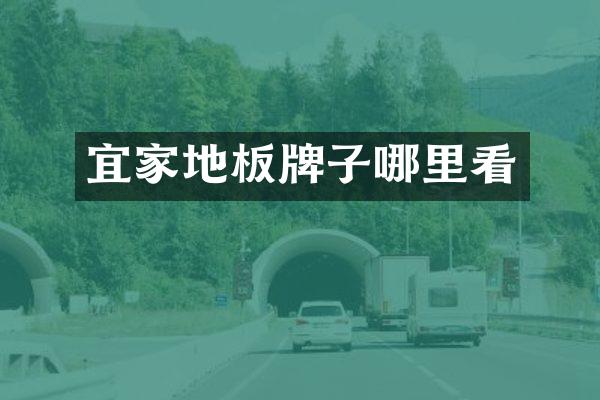 宜家地板牌子哪里看