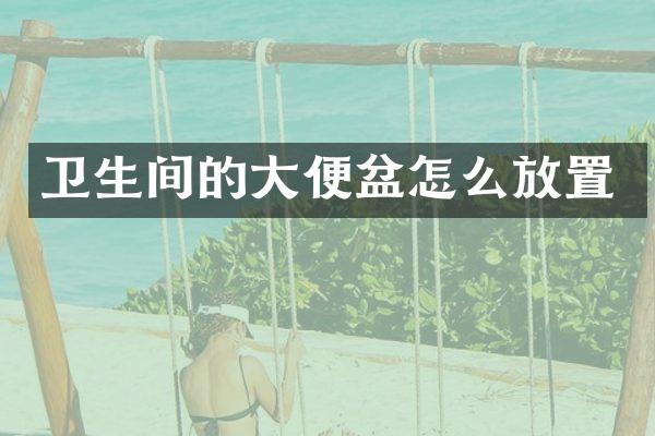 卫生间的大便盆怎么放置
