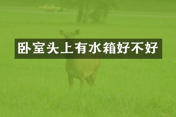 卧室头上有水箱好不好