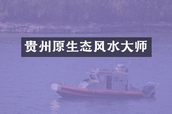 贵州原生态风水大师