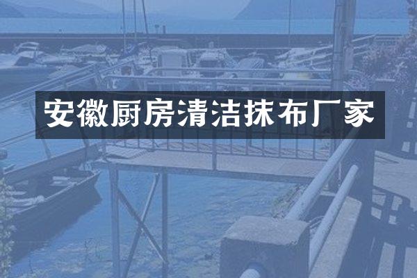 安徽厨房清洁抹布厂家