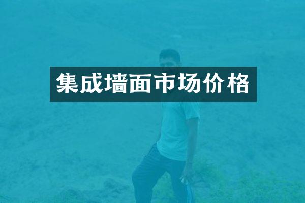 集成墙面市场价格