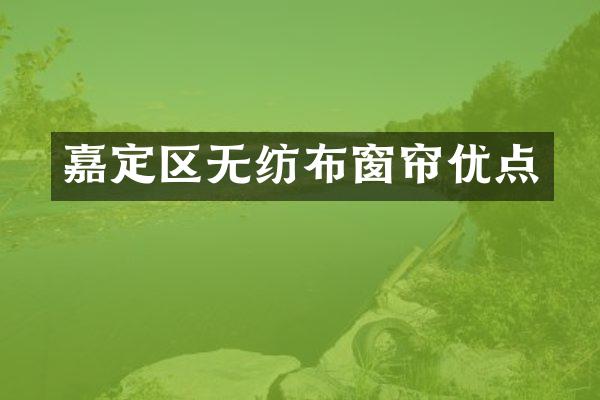 嘉定区无纺布窗帘优点