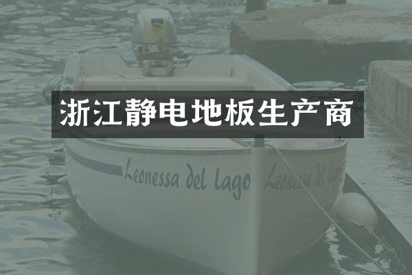 浙江静电地板生产商